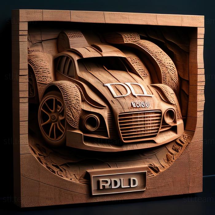 3D модель Audi R15 TDI (STL)